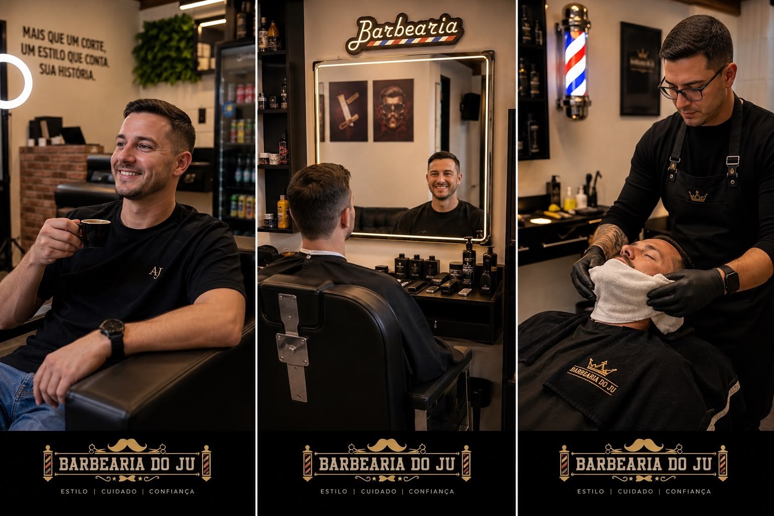Experiência na Barbearia do Ju
