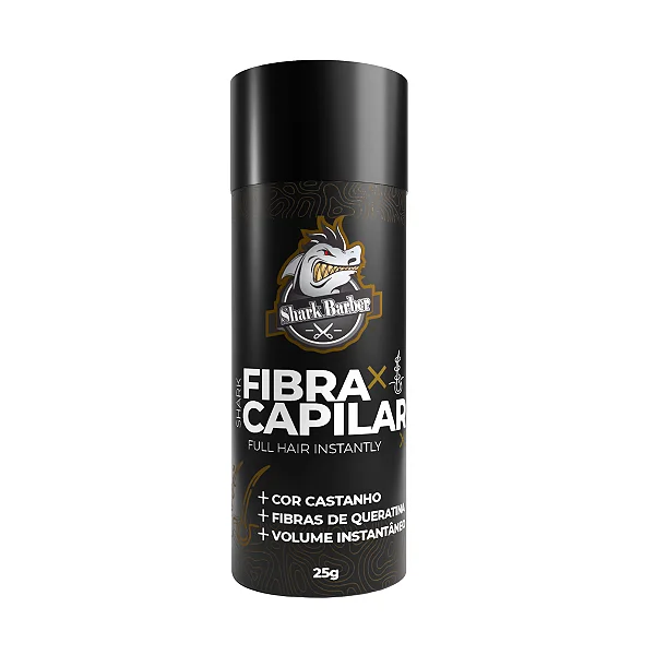 Fibra capilar Castanho Shark Barber
